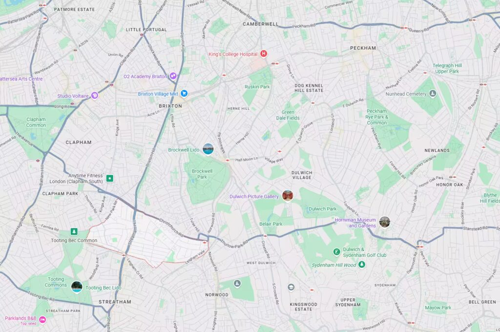 Herne Hill Map converted